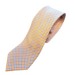 Ralph Lauren 100% Silk Tie Plaid Blippi  Preppy Office Business Fun Happy EUC